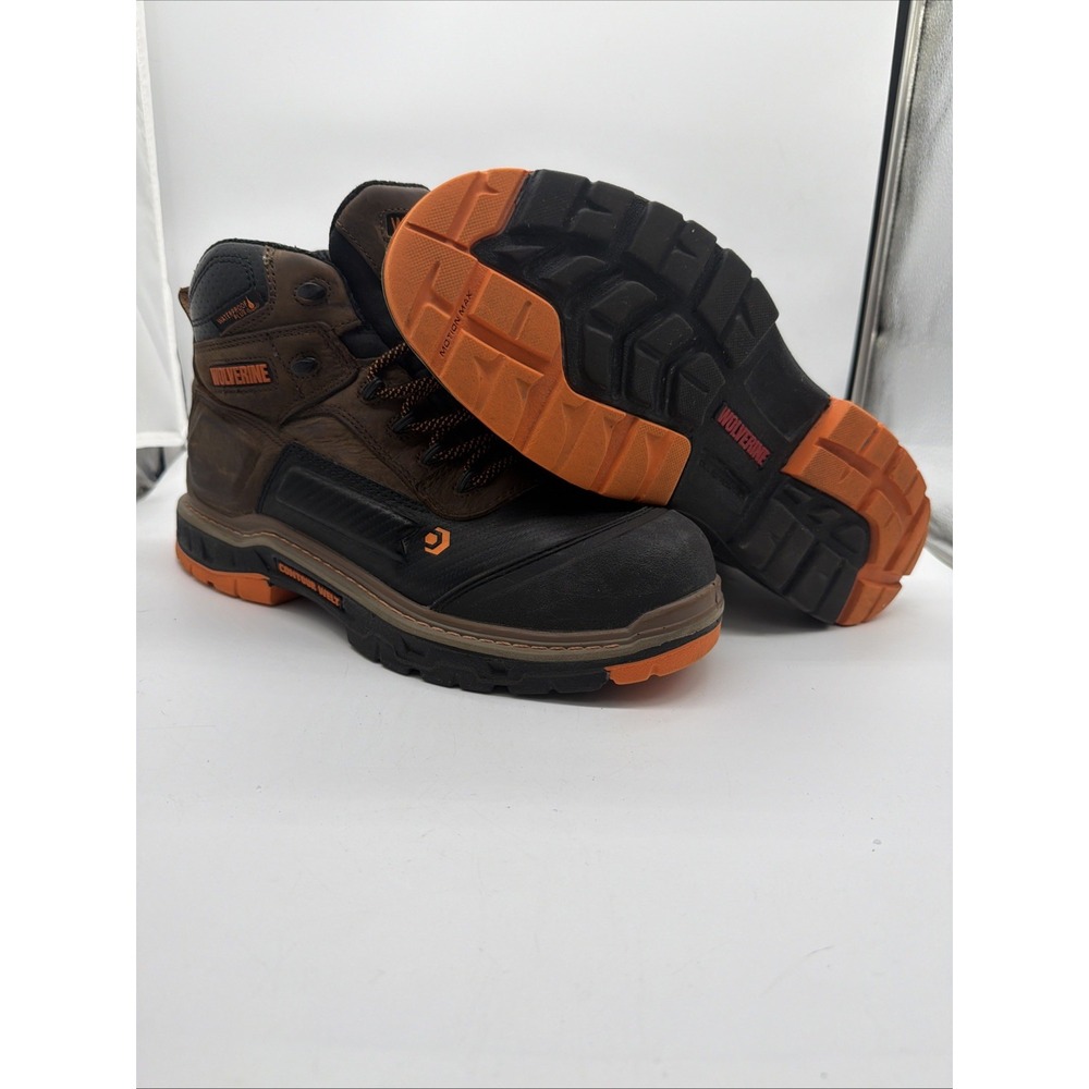 LP Wolverine W10717 Overpass CarbonMAX Waterproof Comp Toe Work Boots Mens 10.5